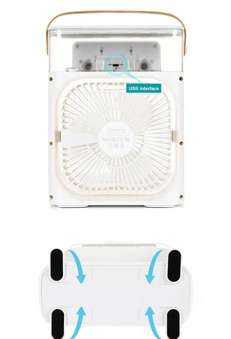 Skippy's Portable Ice Fan Air Cooler