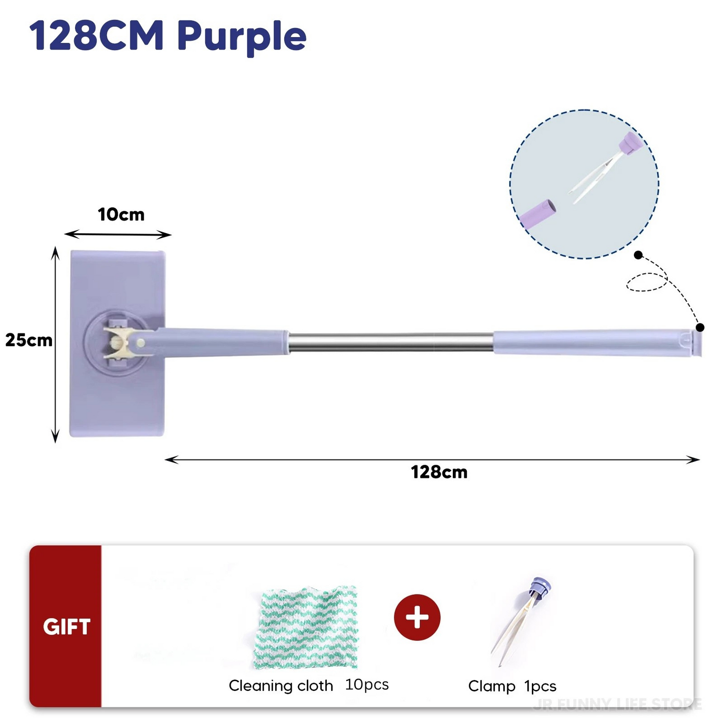 THE Click MOP 2.0 | Mop That Clicks to Everything (Now Bigger) + 10 FREE Pads