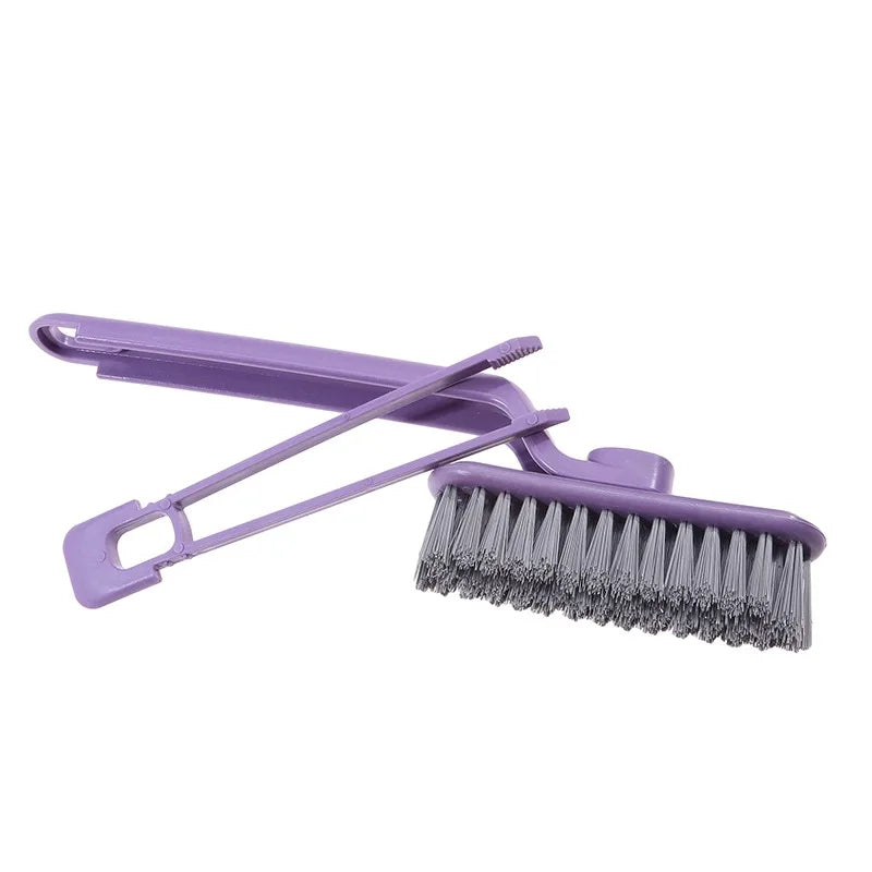 360° Rotatable V Shaped Grout Brush | The 3-in-1 Hard Bristle Corner Brush