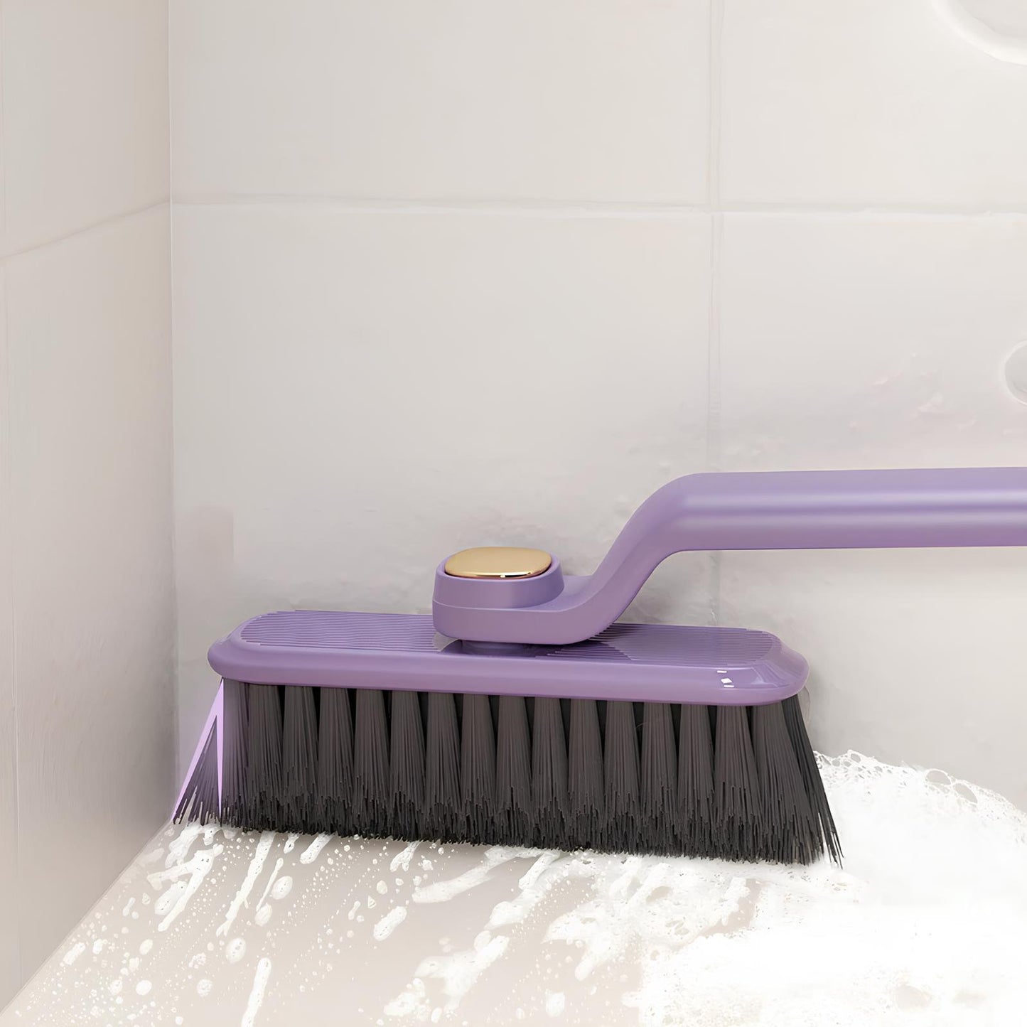 360° Rotatable V Shaped Grout Brush | The 3-in-1 Hard Bristle Corner Brush
