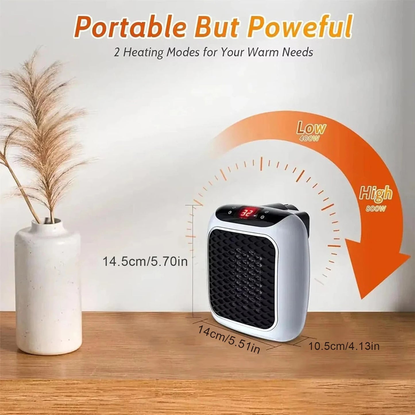 🔥Rapid Wall Plug-In Heater