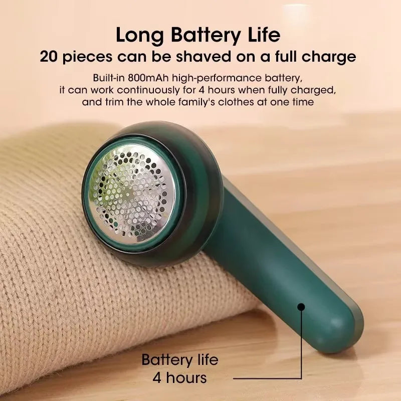 Fabric Shaver A Portable Electric Lint Remover - Rechargeable