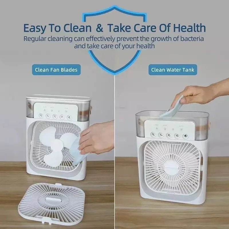 Skippy's Portable Ice Fan Air Cooler