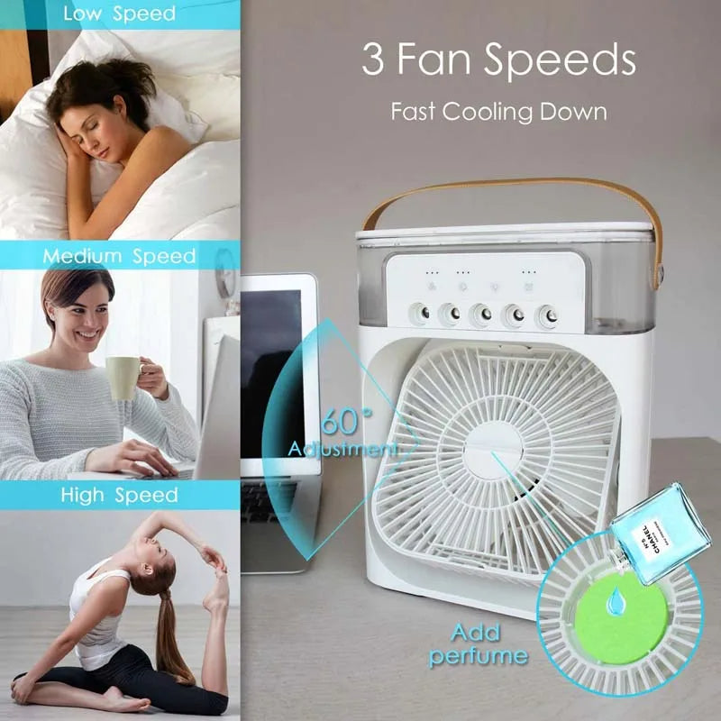 Skippy's Portable Ice Fan Air Cooler