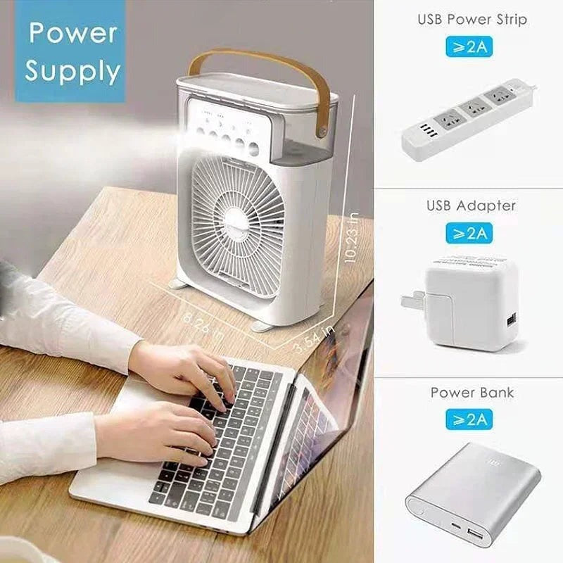 Skippy's Portable Ice Fan Air Cooler