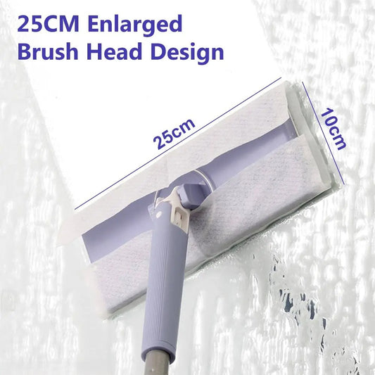 THE Click MOP 2.0 | Mop That Clicks to Everything (Now Bigger) + 10 FREE Pads