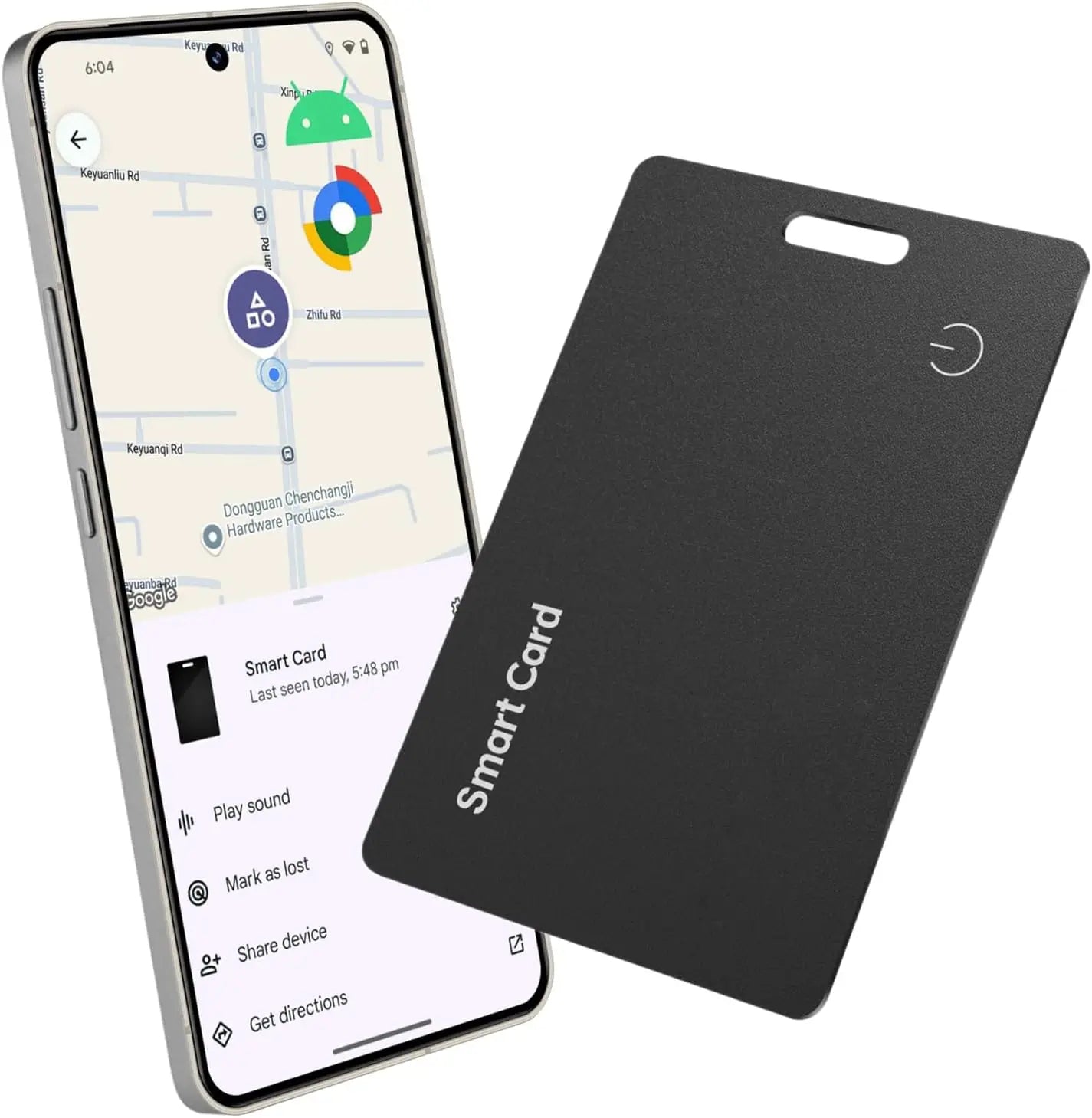 Ultra Slim Waterproof Tracking Card - IOS & Android Support