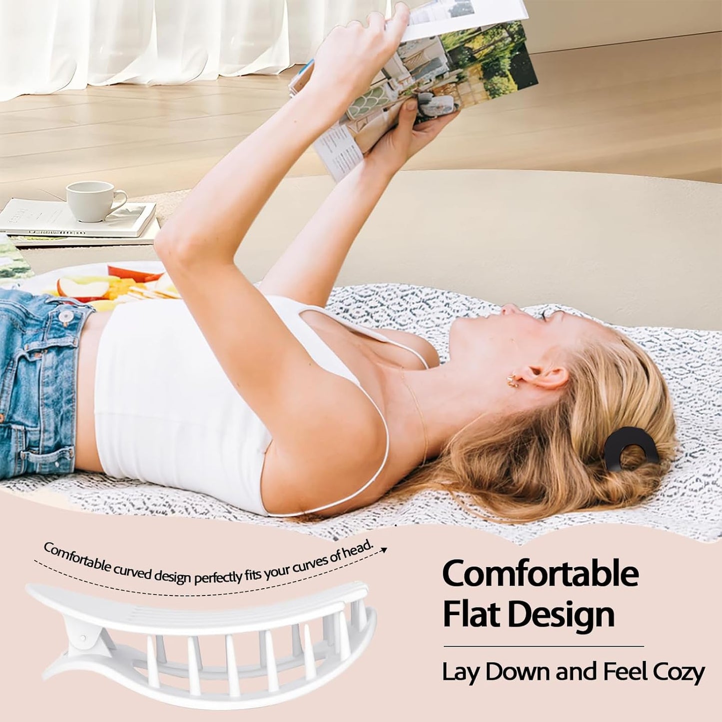 Luxe DriveComfy Hair Clip - Drive Pretty, Rest Easy 🚗💆‍♀️