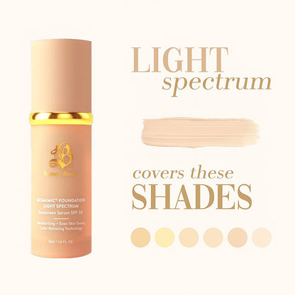 TrueMatchGlow™ by Blossom Colour Changing Foundation - The Foundation That Finds Your Shade 🎀